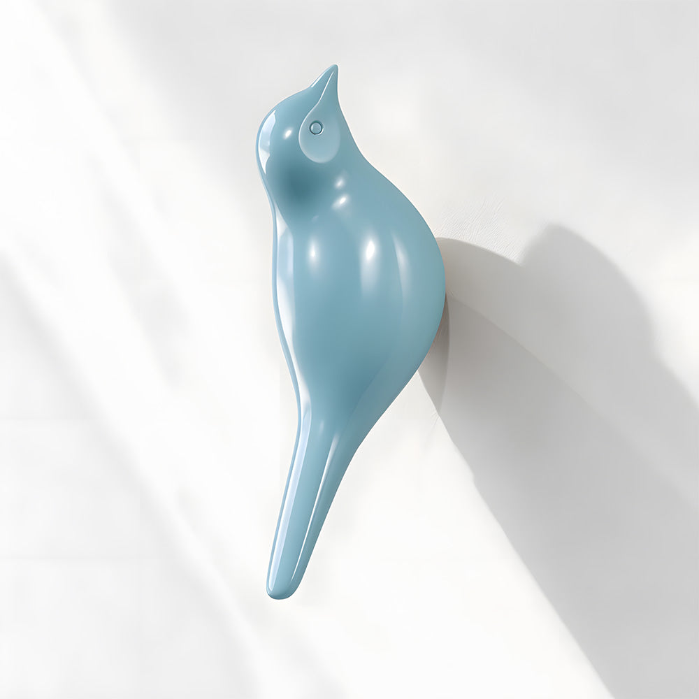 Decorative Bird Shaped Resin Wall Hook