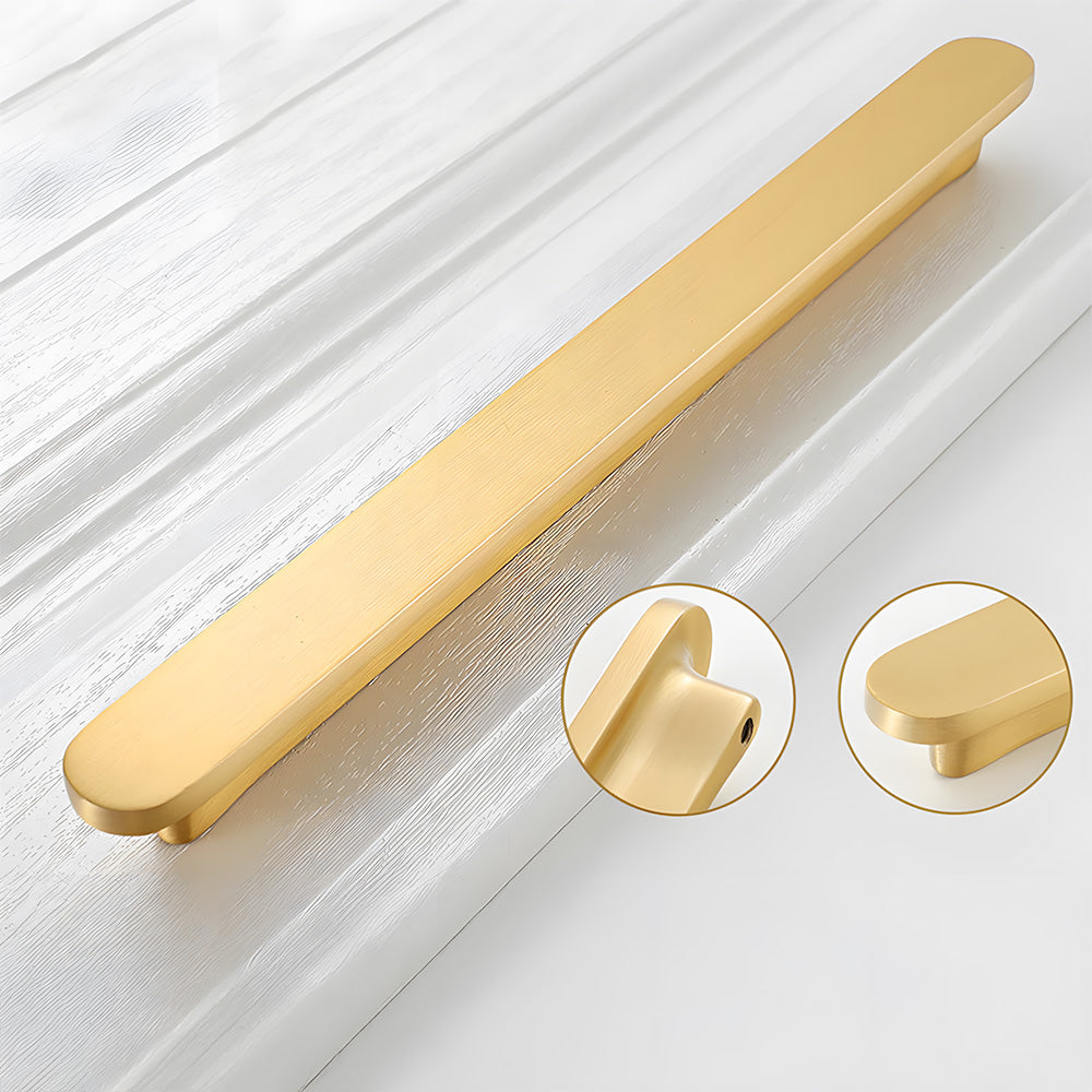 Modern Gold Brass Cabinet Pulls and Handles