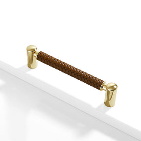 Woven Leather Cupboard Handles & Drawer Pulls