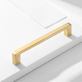 Modern Square Zinc Alloy Kitchen Cabinet Handles