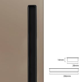 Modern Slotted Recessed Concealed Cabinet Handles