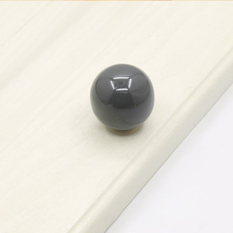 Ball Shape Colorful Wardrobe Drawer Knobs