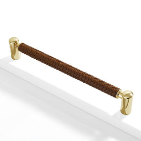 Woven Leather Cupboard Handles & Drawer Pulls