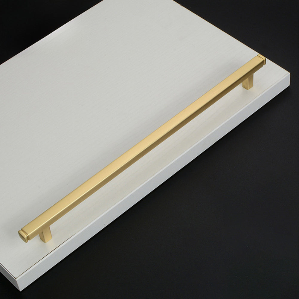 Modern Minimalist Square Brushed Handles And Pulls