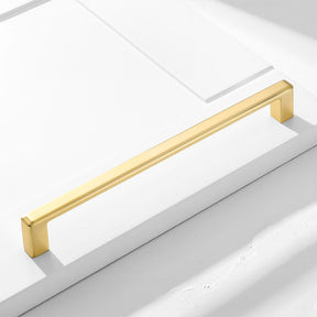 Modern Square Zinc Alloy Kitchen Cabinet Handles