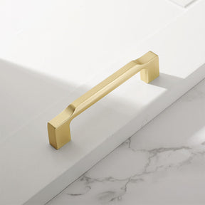 Elegant Zinc Alloy Square Cabinet Pulls and Handles