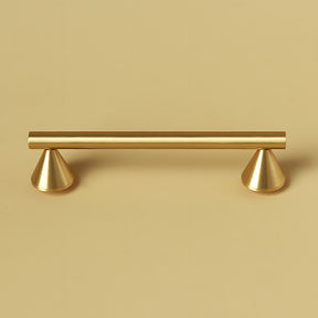 Modern Cone-shaped Feet Brass Cabinet Pulls