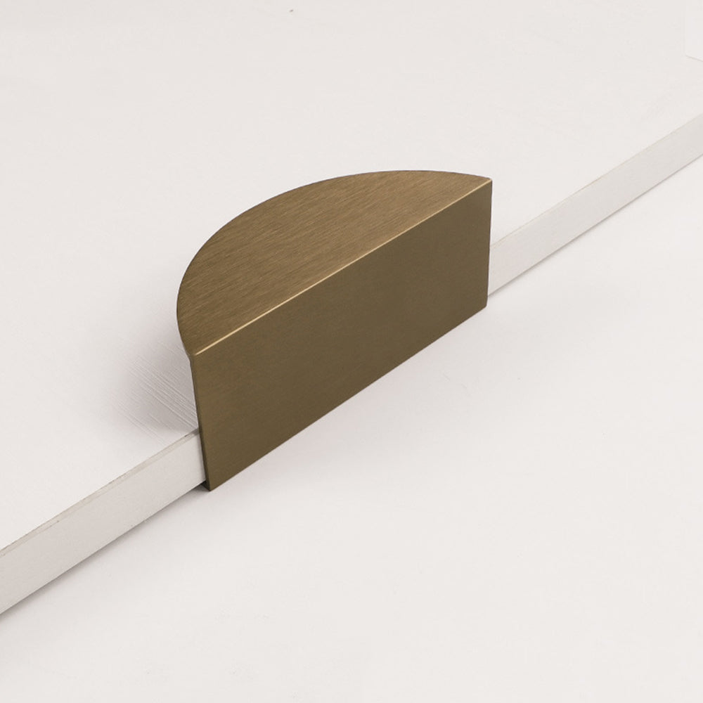 Modern Semicircle Cabinet Edge Pulls