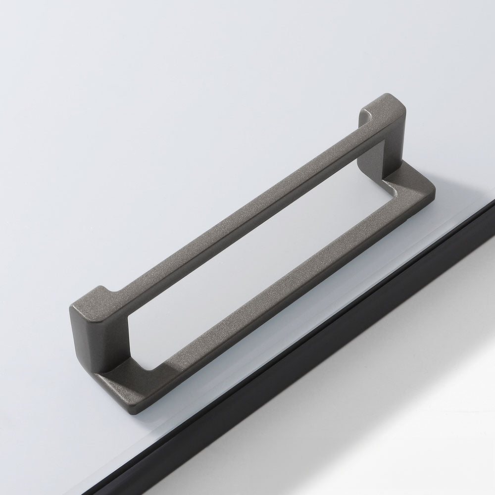 Contemporary Simple Zinc Alloy Cabinet Drawers Pulls