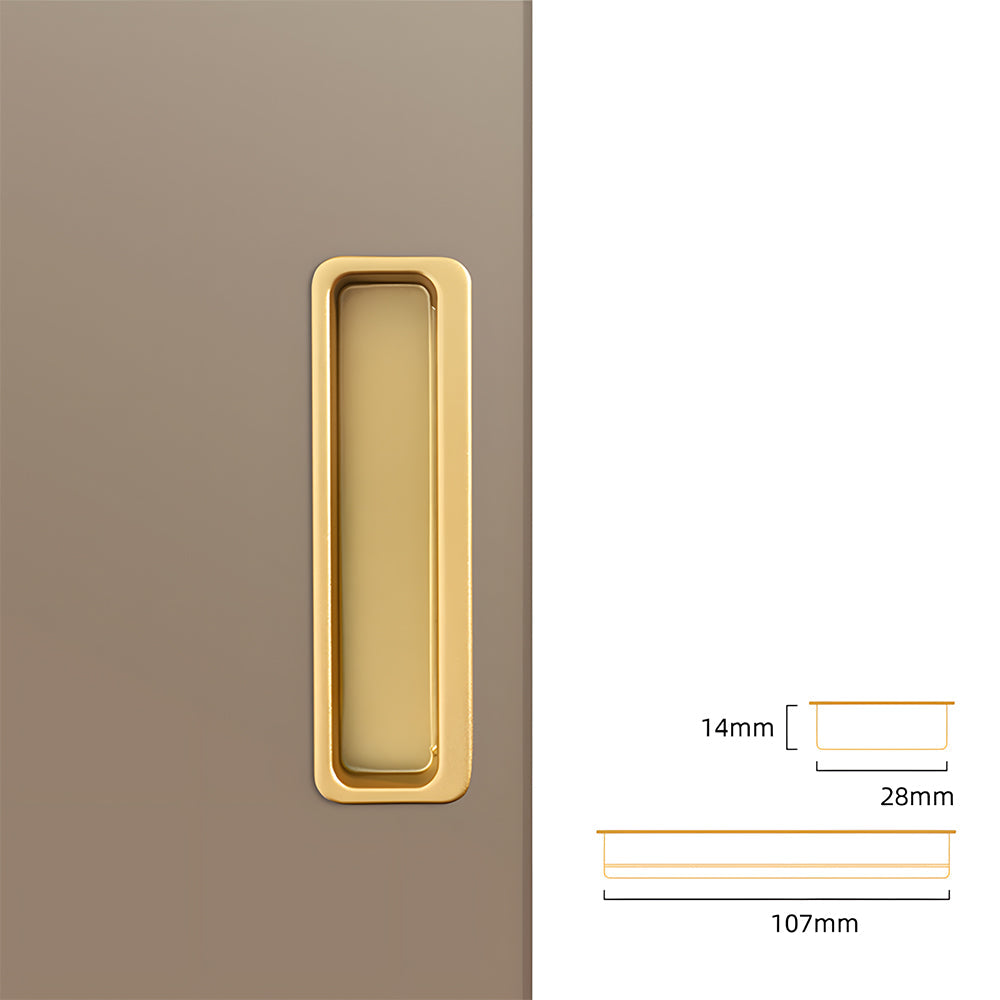 Modern Slotted Recessed Concealed Cabinet Handles