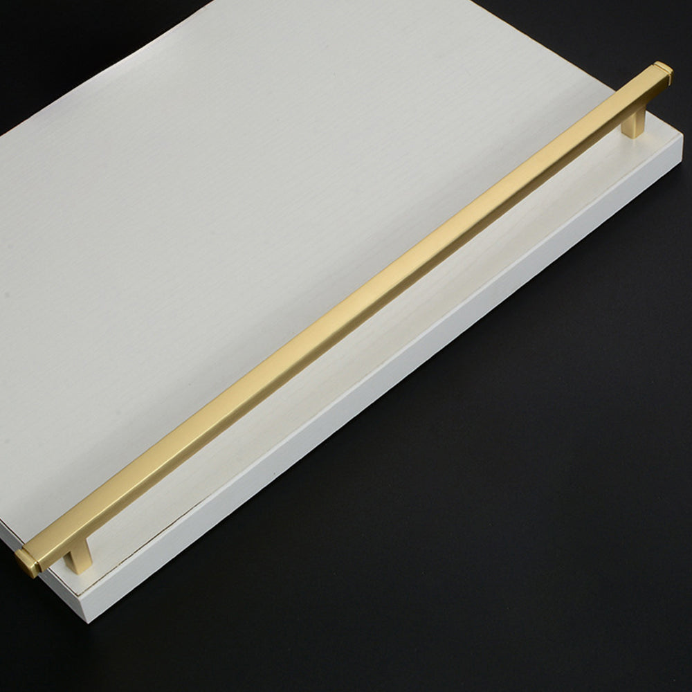 Modern Minimalist Square Brushed Handles And Pulls
