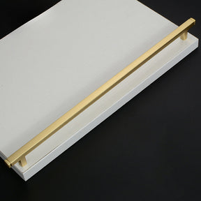 Modern Minimalist Square Brushed Handles And Pulls
