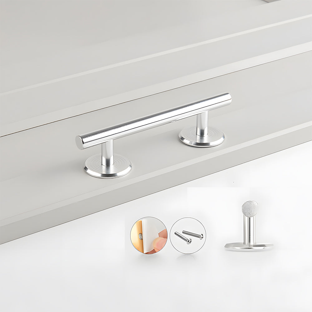 Simple Cabinet Handle with Round Base and Round Handle