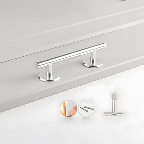 Simple Cabinet Handle with Round Base and Round Handle