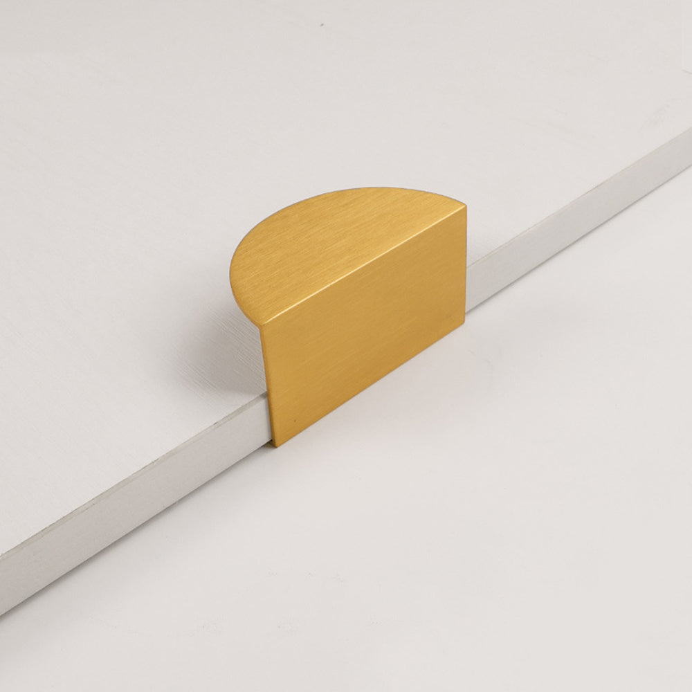 Modern Semicircle Cabinet Edge Pulls