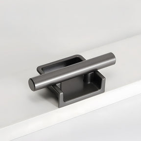 Simple Aluminum Alloy Recessed Concealed Cabinet Handles