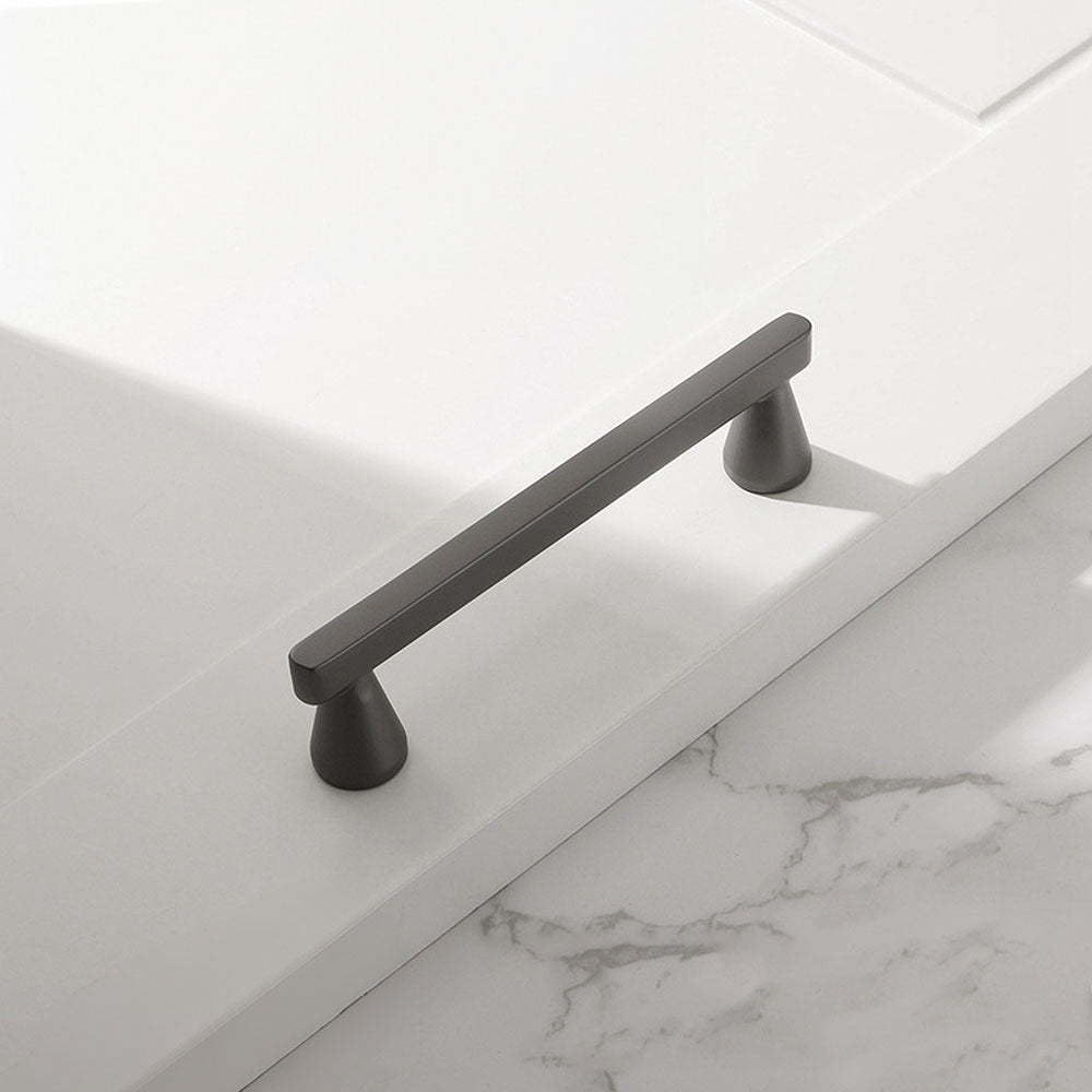 Modern Minimalist Gold and Grey Cabinet Handles