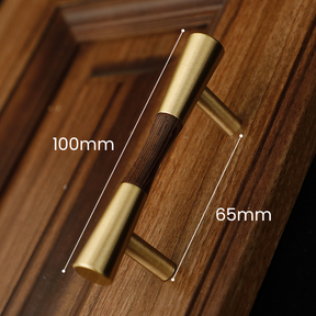 Classical Pure Copper Handle Wood Cabinet Pulls