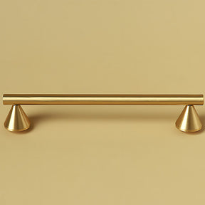 Modern Cone-shaped Feet Brass Cabinet Pulls