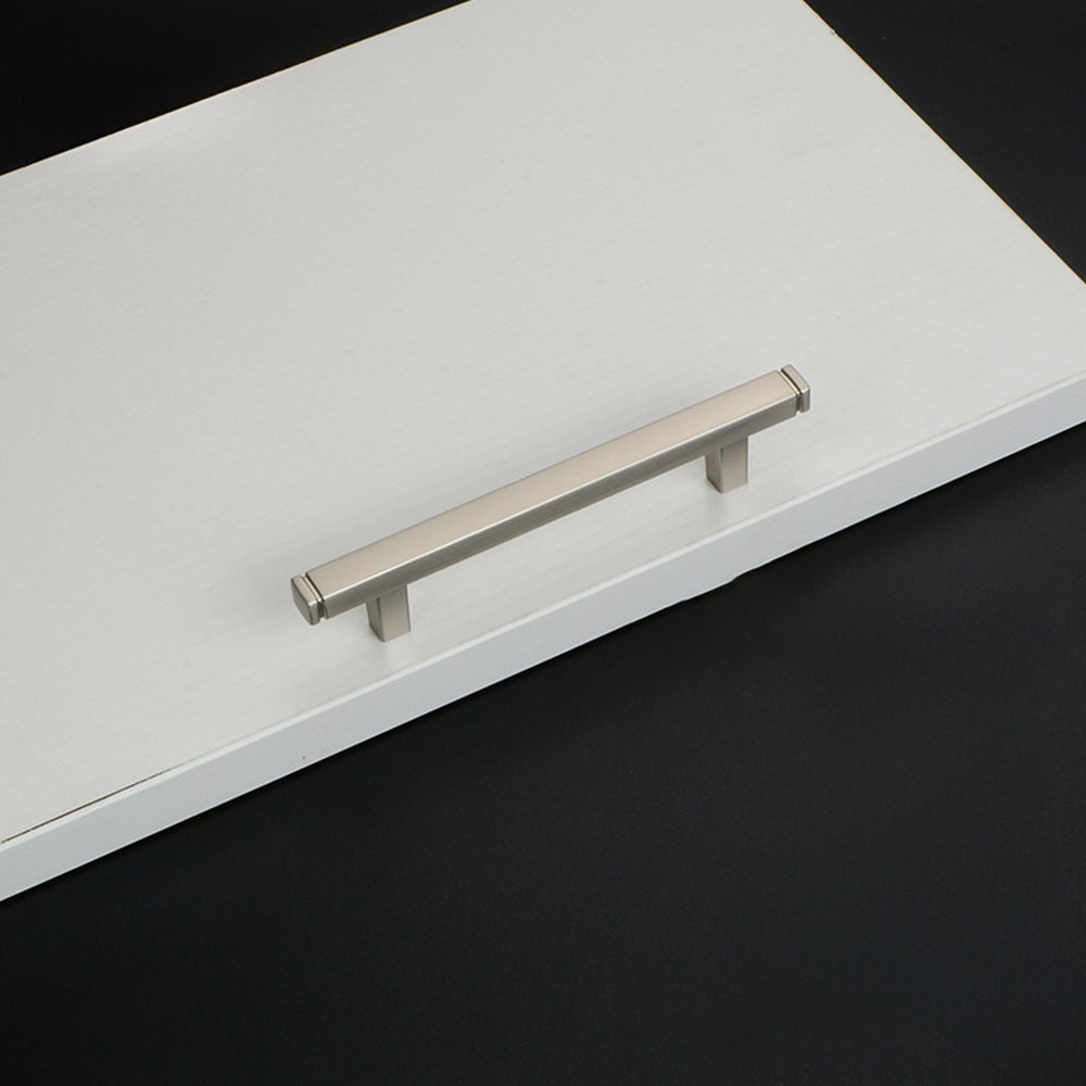 Modern Minimalist Square Brushed Handles And Pulls