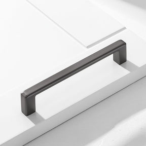 Modern Square Zinc Alloy Kitchen Cabinet Handles