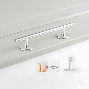 Simple Cabinet Handle with Round Base and Round Handle