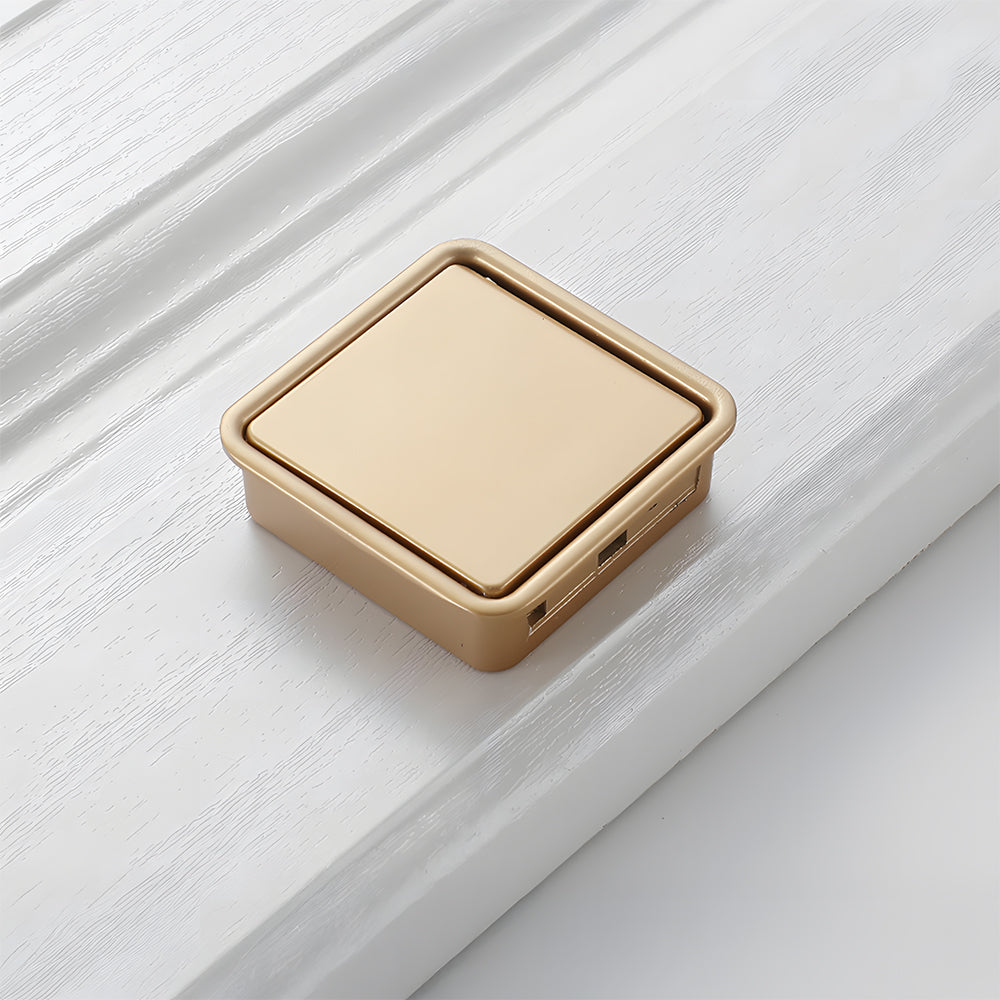 Simple Hidden Embedded Concealed Cabinet Handles