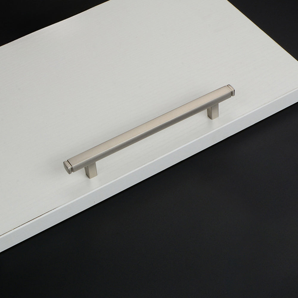 Modern Minimalist Square Brushed Handles And Pulls