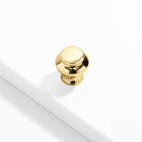 Simple Retro Gold Solid Zinc Alloy Cabinet Handles And Drawer Knobs