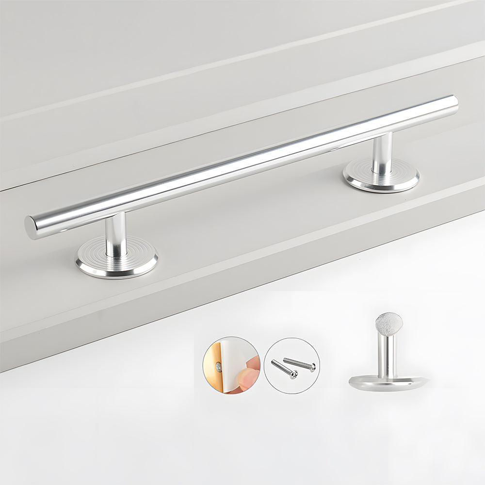 Simple Cabinet Handle with Round Base and Round Handle