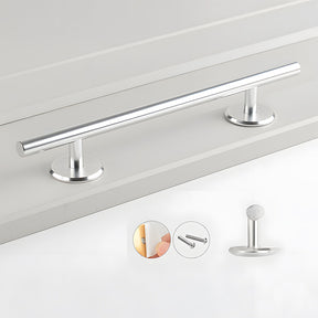 Simple Cabinet Handle with Round Base and Round Handle