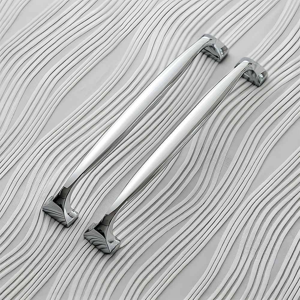Wide Head Simple Brass Drawer Handles