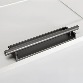 Simple Aluminum Alloy Recessed Concealed Cabinet Handles