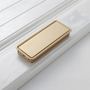 Simple Hidden Embedded Concealed Cabinet Handles