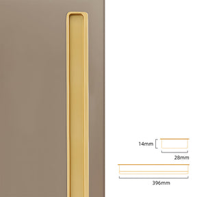 Modern Slotted Recessed Concealed Cabinet Handles