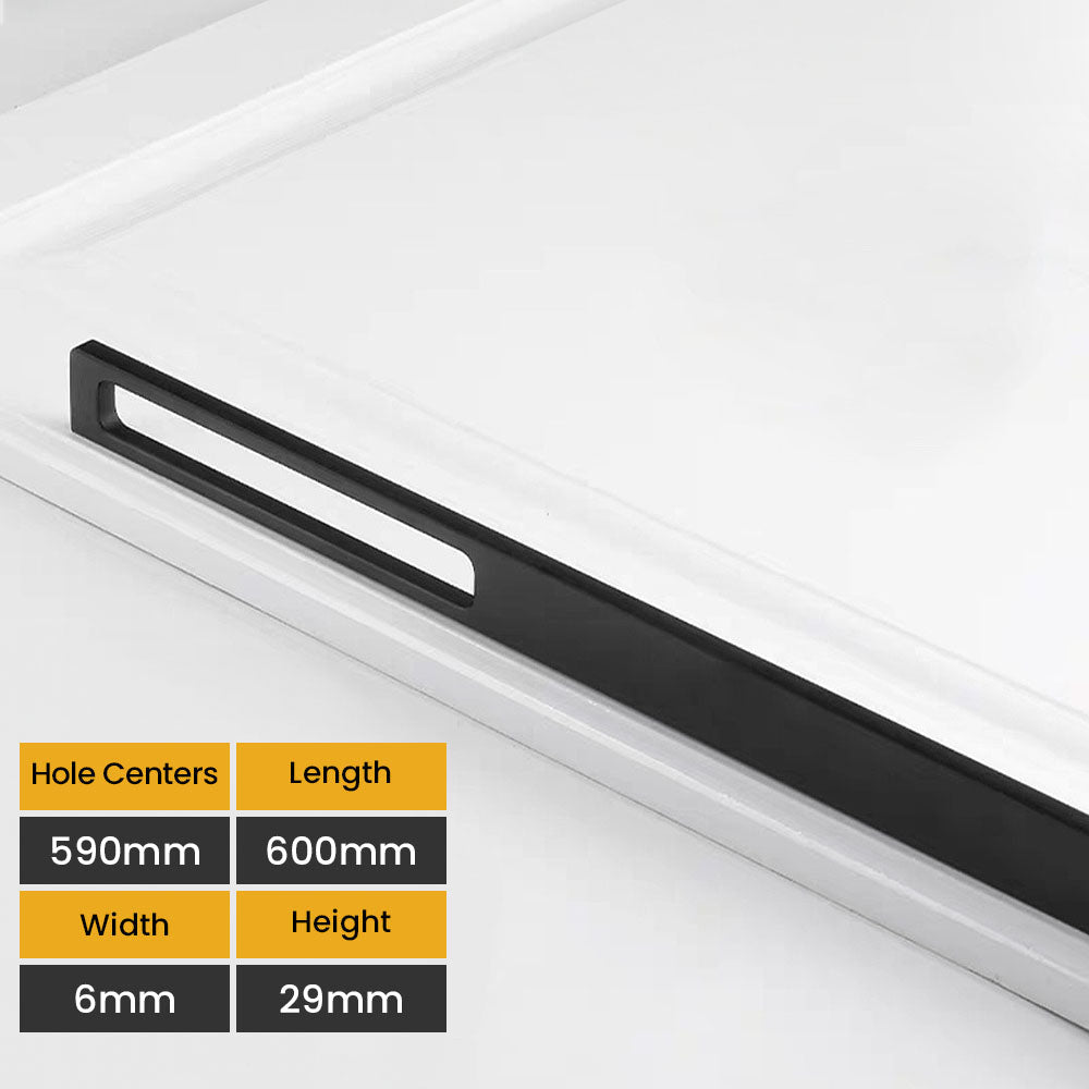 Modern Aluminum Alloy Kitchen Cabinet and Drawer Handles