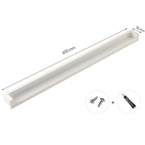 Modern Square Recessed Flush Finger Pulls for Cabinet