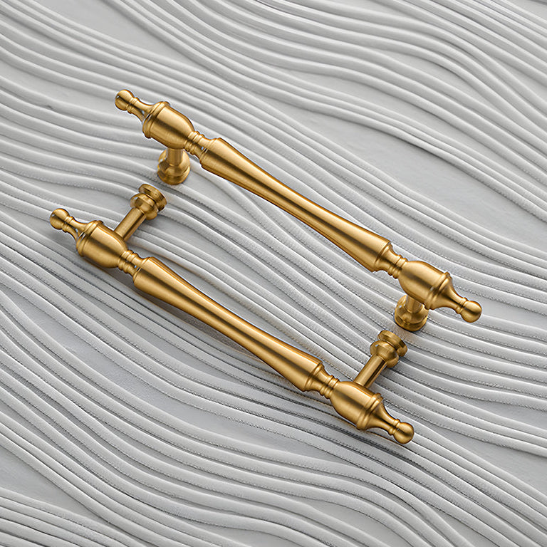 Gold Brass Kitchen Cabinet Door handles
