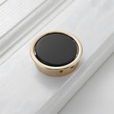 Contemporary Black Hidden Recessed Finger Edge Pulls