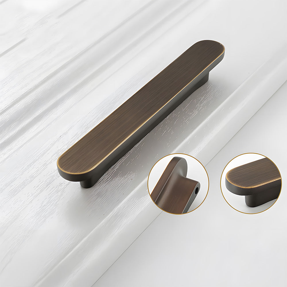 Modern Gold Brass Cabinet Pulls and Handles