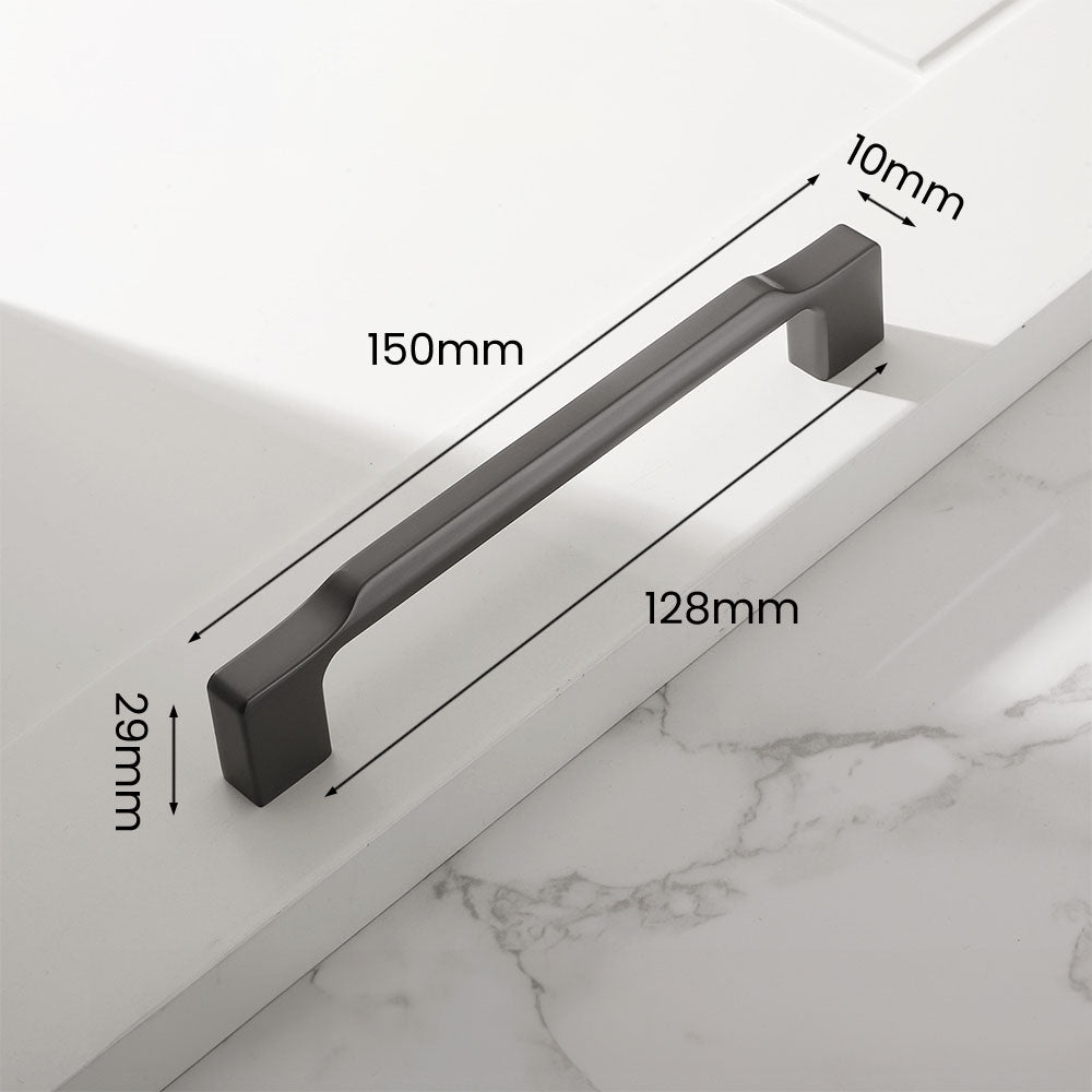 Elegant Zinc Alloy Square Cabinet Pulls and Handles