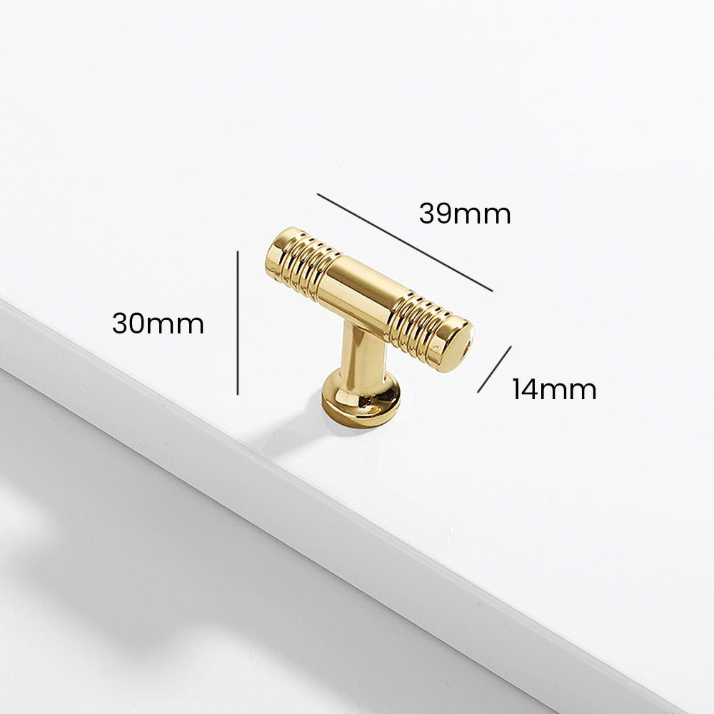 Nordic French Zinc Alloy Kitchen Drawer Handle