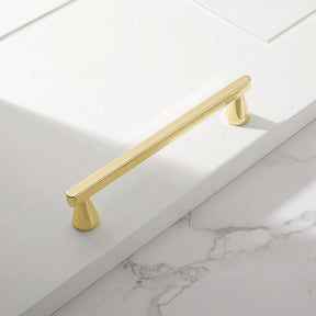 Modern Minimalist Gold and Grey Cabinet Handles