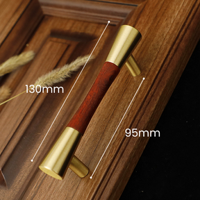 Classical Pure Copper Handle Wood Cabinet Pulls