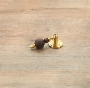 Solid Brass & Natural Stone Drop Pendant Cabinet Knobs