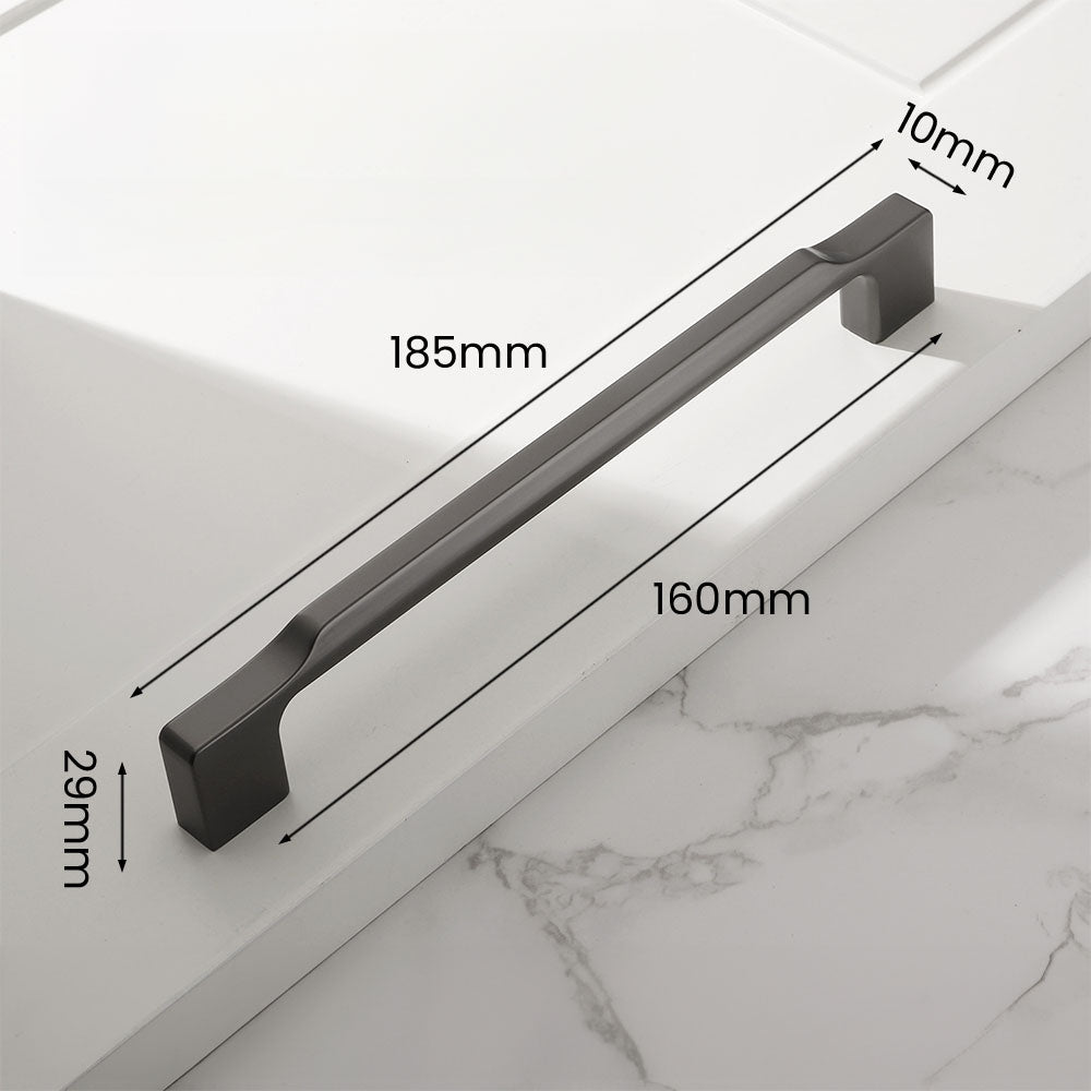 Elegant Zinc Alloy Square Cabinet Pulls and Handles