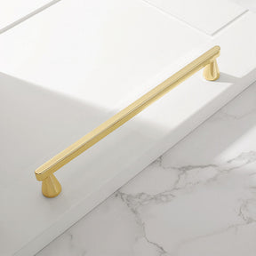 Modern Minimalist Gold and Grey Cabinet Handles