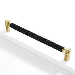 Woven Leather Cupboard Handles & Drawer Pulls