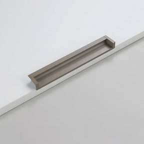 Minimalist Aluminum Alloy Flush Finger Edge Pulls