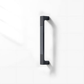 Square Textured Gold & Black Drawer Handles
